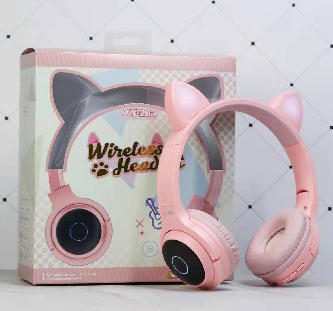 Fone de ouvido Cat Ear para jogos